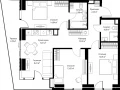 3-комнатная квартира - 3-й Силикатный проезд, 10 / ЖК Джойс - фото 1