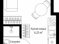 1-комнатная квартира - 3-й Силикатный проезд, 10 / ЖК Джойс - фото 1