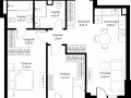 2-комнатная квартира - 3-й Силикатный проезд, 10 / ЖК Джойс - фото 1