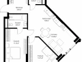 2-комнатная квартира - 3-й Силикатный проезд, 10 / ЖК Джойс - фото 1