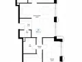 4-комнатная квартира - Волгоградский п-т, 32/5/4 / ЖК Метрополия - фото 1