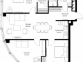 3-комнатная квартира, 103 м2 , 53 этаж, Багратионовский проезд, 5 - фото 1