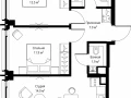 2-комнатная квартира - 2-я Хуторская, 34 / ЖК Симфония 34 - фото 1