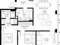 3-комнатная квартира, 87.1 м2 , 39 этаж, 2-я Хуторская, 34 - фото 1
