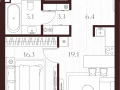 1-комнатная квартира - Климашкина, 7/11 / ЖК Климашкина 7/11 - фото 1