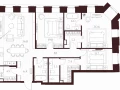3-комнатная квартира, 140.8 м2 , 4 этаж, Климашкина, 7/11 - фото 1