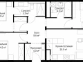 3-комнатная квартира - квартал Центральный, 7 / ЖК У реки. Эко Видное 2.0 - фото 1