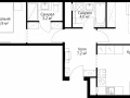 2-комнатная квартира - квартал Центральный, 7 / ЖК У реки. Эко Видное 2.0 - фото 1