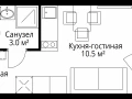 1-комнатная квартира - квартал Центральный, 9 / ЖК У реки. Эко Видное 2.0 - фото 1