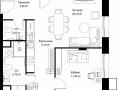 3-комнатная квартира - Деревня Ликино / ЖК Мыс - фото 1