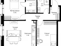 2-комнатная квартира - пр-т Мира, 186А / ЖК Мира - фото 1