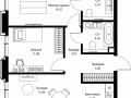 2-комнатная квартира - пр-т Мира, 186А / ЖК Мира - фото 1