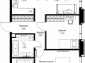 2-комнатная квартира - пр-т Мира, 186А / ЖК Мира - фото 1
