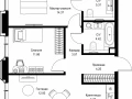 2-комнатная квартира - пр-т Мира, 186А / ЖК Мира - фото 1