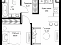 1-комнатная квартира - пр-т Мира, 186А / ЖК Мира - фото 1