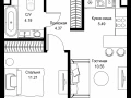 1-комнатная квартира - пр-т Мира, 186А / ЖК Мира - фото 1