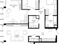 3-комнатная квартира, 106.9 м2 , 54 этаж, 4-я улица Марьиной Рощи, 10 - фото 1