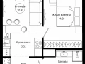 1-комнатная квартира - 4-я улица Марьиной Рощи, 10 / ЖК Мод - фото 1