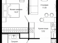 1-комнатная квартира - 4-я улица Марьиной Рощи, 10 / ЖК Мод - фото 1