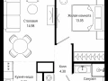1-комнатная квартира - 4-я улица Марьиной Рощи, 10 / ЖК Мод - фото 1