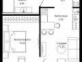 1-комнатная квартира - 4-я улица Марьиной Рощи, 10 / ЖК Мод - фото 1