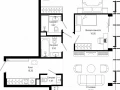 2-комнатная квартира, 84.1 м2 , 51 этаж, 4-я улица Марьиной Рощи, 10 - фото 1
