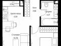 1-комнатная квартира - Волоколамское шоссе, 95с2 / ЖК Сити Бэй - фото 1