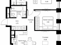 2-комнатная квартира - Волоколамское шоссе, 95с2 / ЖК Сити Бэй - фото 1