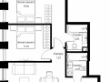 2-комнатная квартира - Волоколамское шоссе, 95с2 / ЖК Сити Бэй - фото 1