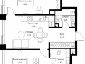 2-комнатная квартира - Волоколамское шоссе, 95с2 / ЖК Сити Бэй - фото 1