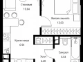 1-комнатная квартира - Волоколамское шоссе, 95с2 / ЖК Сити Бэй - фото 1