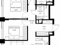 3-комнатная квартира - Волоколамское шоссе, 95с2 / ЖК Сити Бэй - фото 1