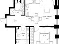 1-комнатная квартира - Волоколамское шоссе, 95с2 / ЖК Сити Бэй - фото 1