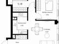 3-комнатная квартира - Волоколамское шоссе, 95с2 / ЖК Сити Бэй - фото 1