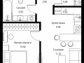1-комнатная квартира - Волоколамское шоссе, 95с2 / ЖК Сити Бэй - фото 1