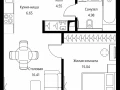 1-комнатная квартира - Волоколамское шоссе, 95с2 / ЖК Сити Бэй - фото 1