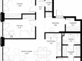4-комнатная квартира - корпус Клиф, 3 / ЖК Сити Бэй - фото 1