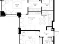 2-комнатная квартира - корпус Клиф, 3 / ЖК Сити Бэй - фото 1