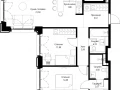 2-комнатная квартира, 67.55 м2 , 12 этаж, квартал Клиф, 5 - фото 1