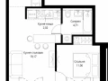 1-комнатная квартира - квартал Клиф, 5 / ЖК Сити Бэй - фото 1