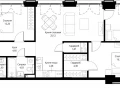 3-комнатная квартира, 91.08 м2 , 5 этаж, квартал Клиф, 5 - фото 1