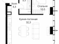 1-комнатная квартира - Волоколамское шоссе, 95/2 / ЖК Сити Бэй - фото 1