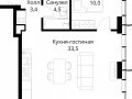 1-комнатная квартира - Волоколамское шоссе, 95/2 / ЖК Сити Бэй - фото 1