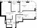 3-комнатная квартира - Волоколамское шоссе, 95/2 / ЖК Сити Бэй - фото 1