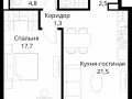 1-комнатная квартира - Волоколамское шоссе, 95/2 / ЖК Сити Бэй - фото 1