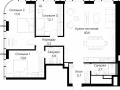 3-комнатная квартира - Волоколамское шоссе, 95/2 / ЖК Сити Бэй - фото 1