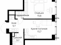 1-комнатная квартира - Волоколамское шоссе, 95/2 / ЖК Сити Бэй - фото 1