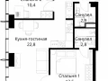 2-комнатная квартира - Волоколамское шоссе, 95/2 / ЖК Сити Бэй - фото 1