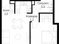 1-комнатная квартира - Волоколамское шоссе, 95/2 / ЖК Сити Бэй - фото 1