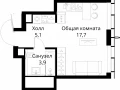 1-комнатная квартира - Волоколамское шоссе, 95/2 / ЖК Сити Бэй - фото 1